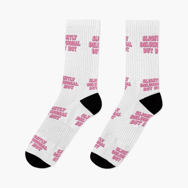 Item preview, SLIGHTLY DELUSIONAL BUT EXTREMELY HOT - pink designed and sold by FitEnvy.