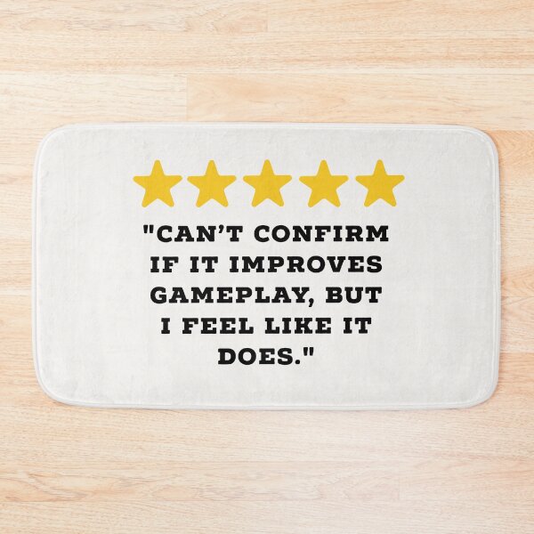 Item preview, Gamer Reviews Funny 5 Star Review #5 designed and sold by Jollys-ArtShop.