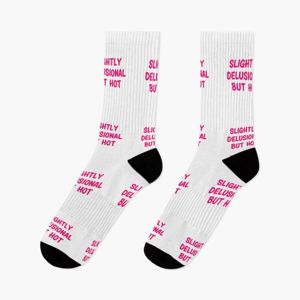 Item preview, Copy of SLIGHTLY DELUSIONAL BUT EXTREMELY HOT - hot pink designed and sold by FitEnvy.