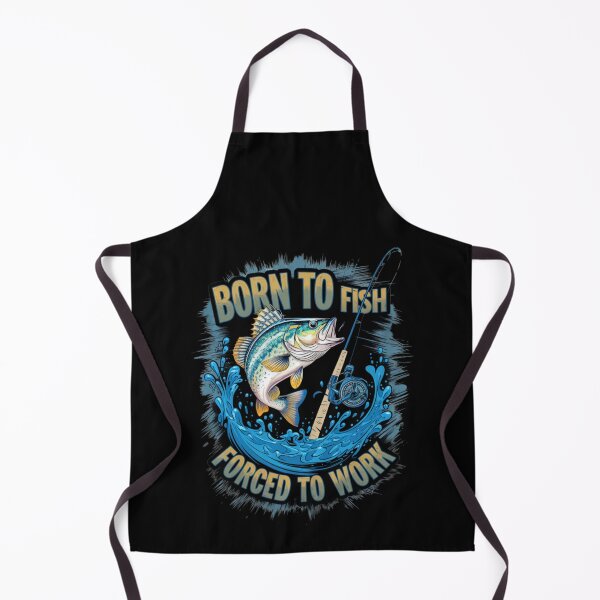 Item preview, Born to Fish, Forced to Work designed and sold by MJO80.