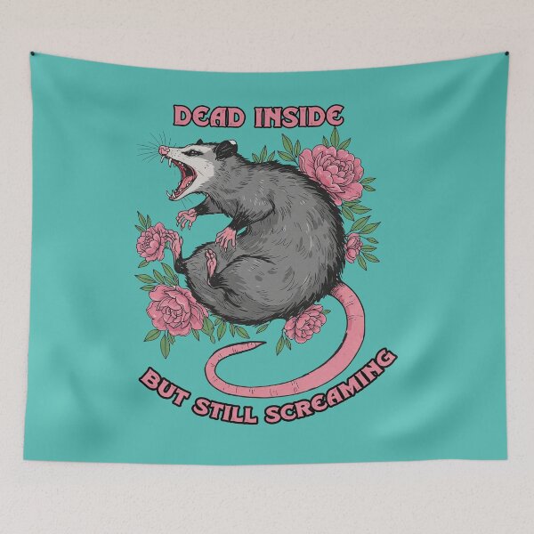 Item preview, Screaming  Opossum designed and sold by TeeARTHY.