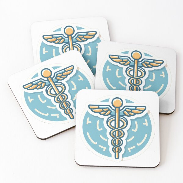 Item preview, Caduceus symbol of medicine. designed and sold by MiloJoseDesigns.