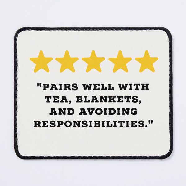 Item preview, Bookworm Reviews Funny 5 Star Review #1 designed and sold by Jollys-ArtShop.