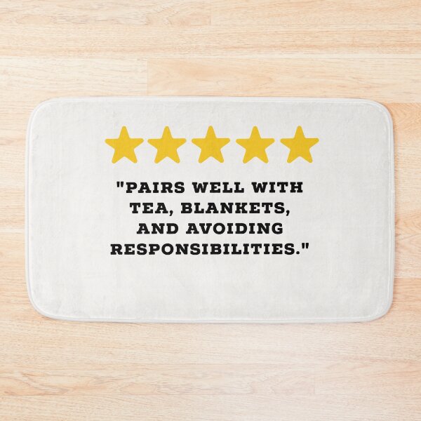 Item preview, Bookworm Reviews Funny 5 Star Review #1 designed and sold by Jollys-ArtShop.