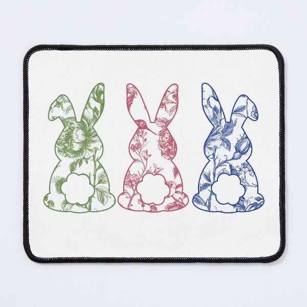 Item preview, Toile Du joy, Chinoiserie Bunnies, Easter,  designed and sold by TheGingerEffect.