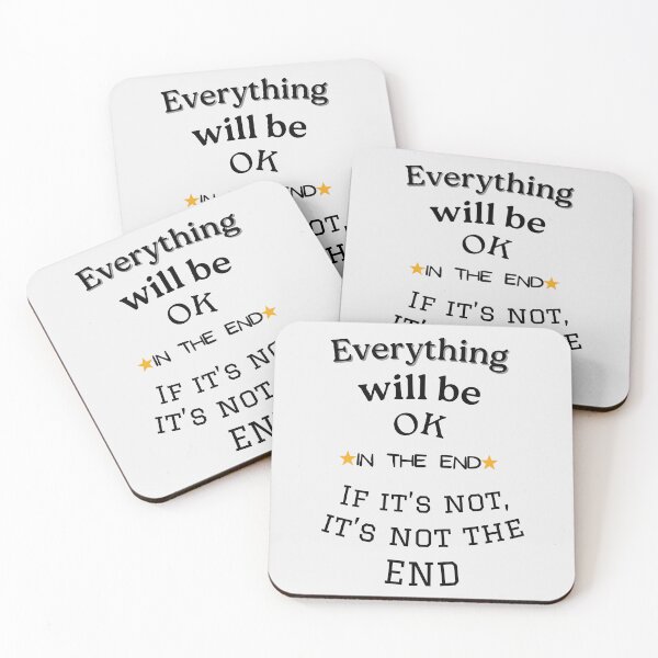 Item preview, Inspirational Message 'Its Not The End' Design designed and sold by OnlyADesign.