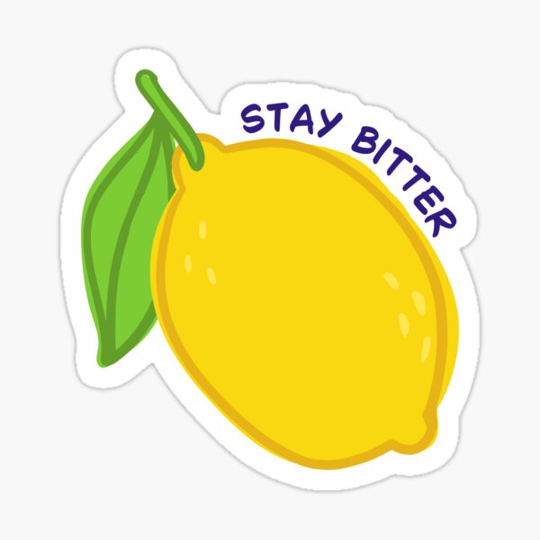 Artikelvorschau, bleib bitter lemon entworfen und verkauft von Trifles and Tricksters .