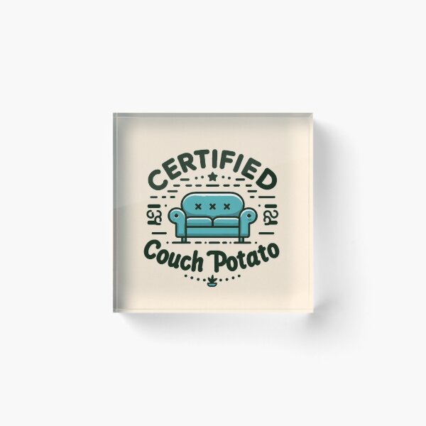 Item preview, Certified Couch Potato designed and sold by ArboretumFinds.
