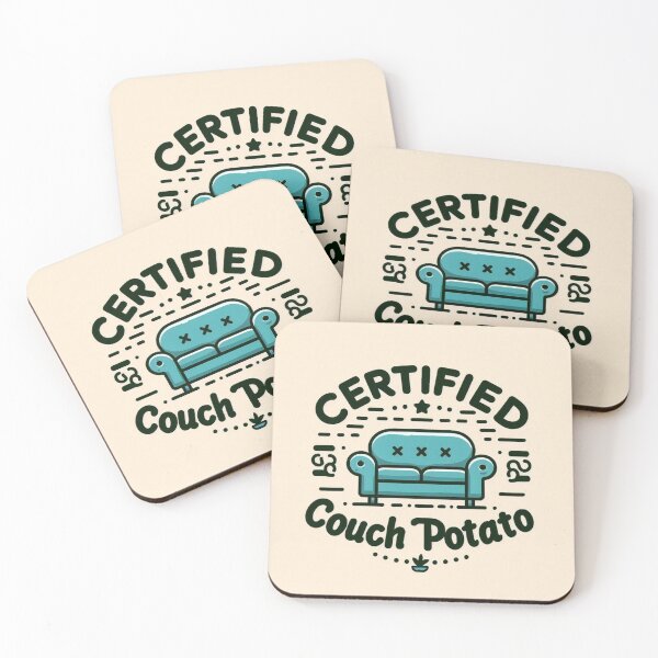 Item preview, Certified Couch Potato designed and sold by ArboretumFinds.