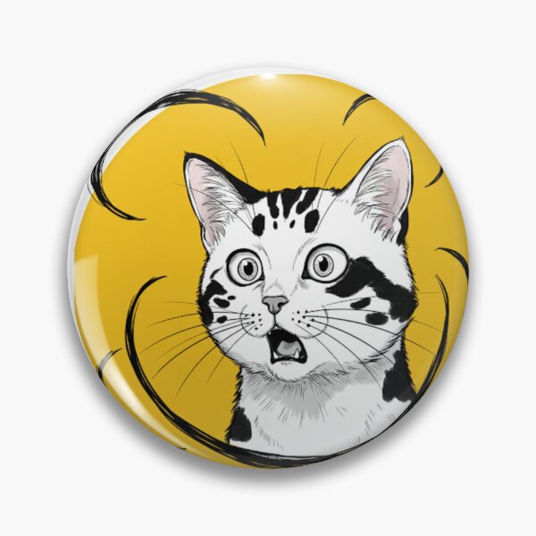 Item preview, Feline in Shock designed and sold by Artsyvision.