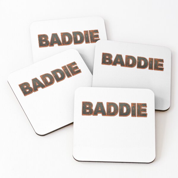 Item preview, BADDIE-orange designed and sold by FitEnvy.