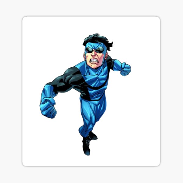 Item preview, Invincible Blue Suit Transparent  designed and sold by ryand-12.