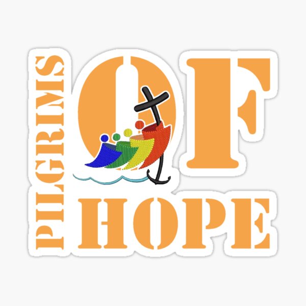 Item preview, Jubilee 2025 logo Pilgrims of hope designed and sold by AMDG Line.