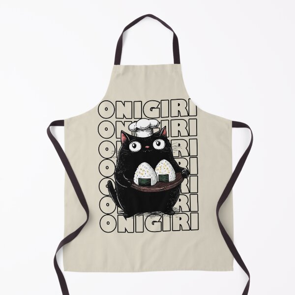 Item preview, Cat Chef, Onigiri Japanese, Food Lover designed and sold by OrenjiArtShop.