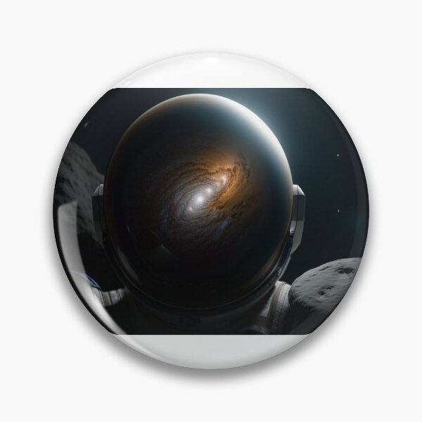 Item preview, Universe Reflected in Astronaut Helmet designed and sold by highplacidity.