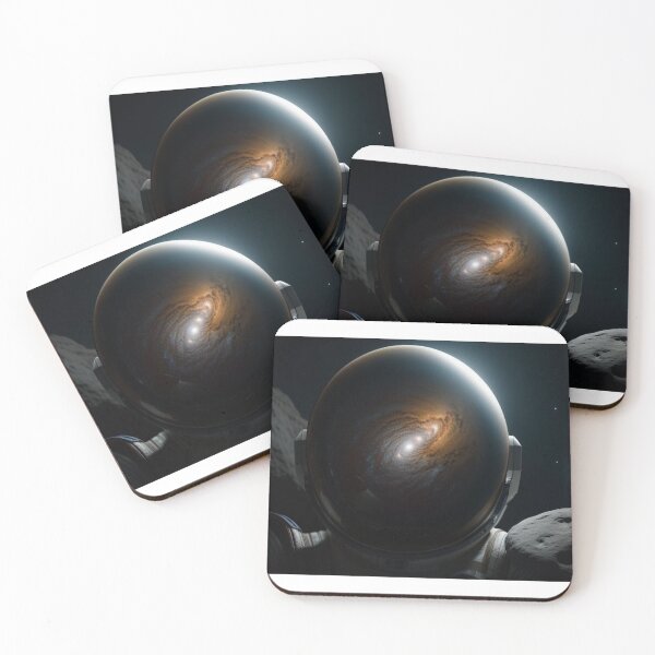 Item preview, Universe Reflected in Astronaut Helmet designed and sold by highplacidity.