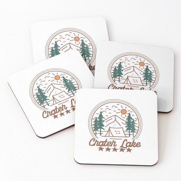 Item preview, Crater Lake National State Park Classic Doodle T-shirt Sticker designed and sold by ThinkNature!.