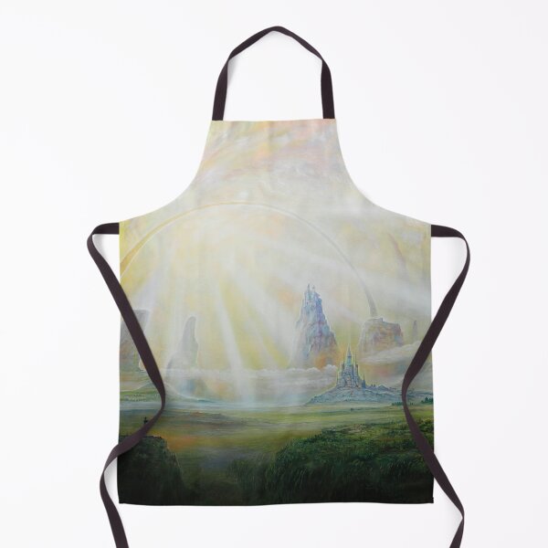 Item preview, Insertion - Rays of light over a fantasy land designed and sold by art paintings.