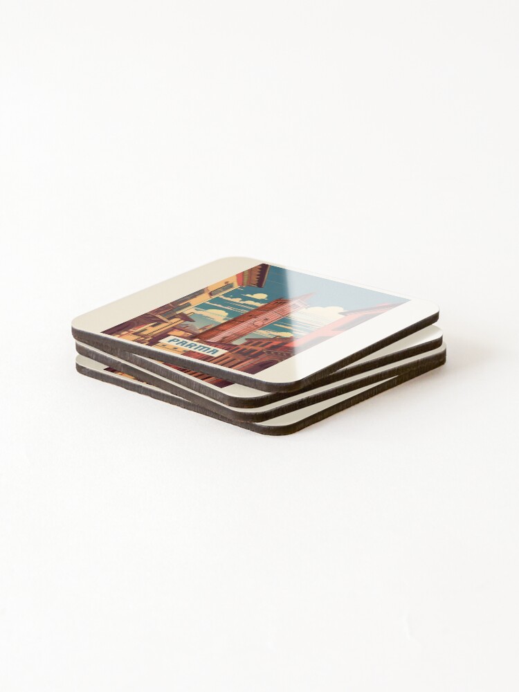 Thumbnail 4 of 5, Coasters (Set of 4), Parma designed and sold by BoKev.