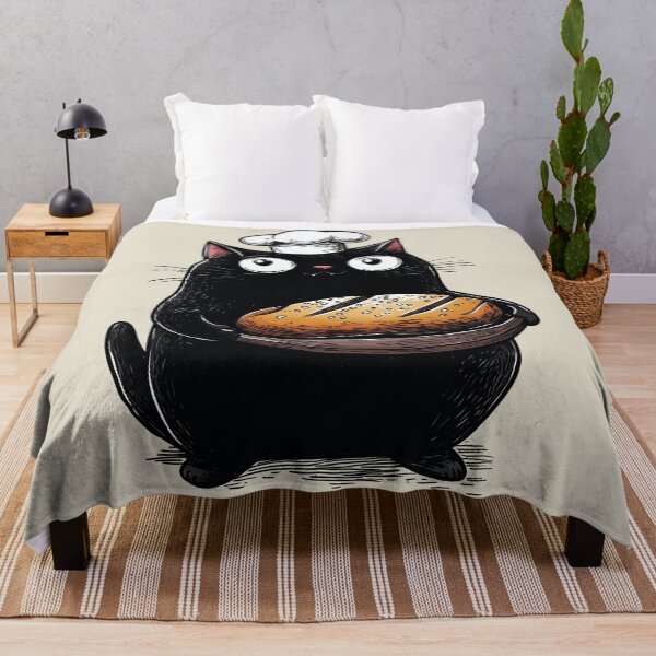 Item preview, Baker Cat, Gift for Cooks, Vintage designed and sold by OrenjiArtShop.