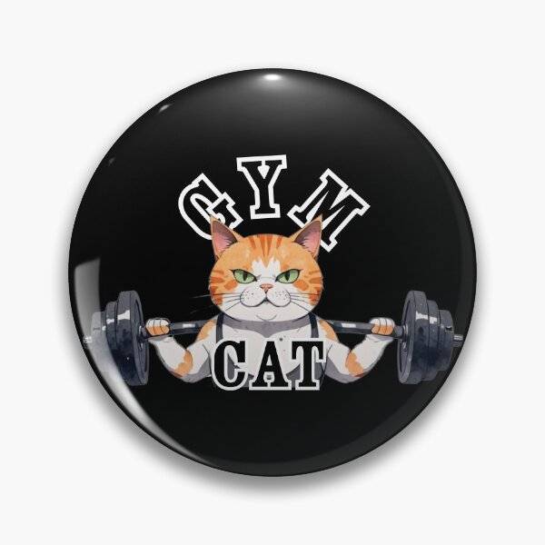 Item preview, GYM CAT designed and sold by Wild Cat Project.