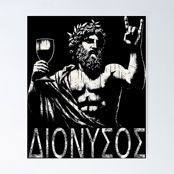 Artikel-Vorschau von Dionysus – Partygott trifft Metal, designt und verkauft von Metal-Byte.