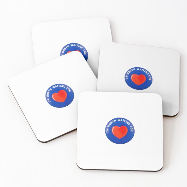 Item preview, Worth Waiting For designed and sold by sofisstickerbox.