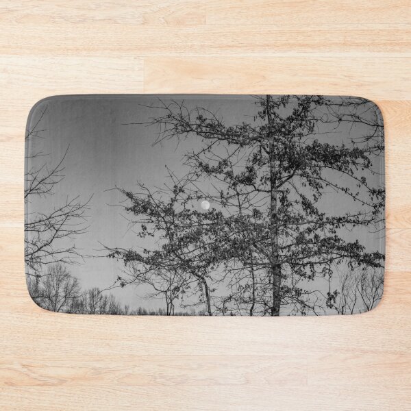 Item preview, Moon in the Trees, Black and White designed and sold by Split2ndPhotos.