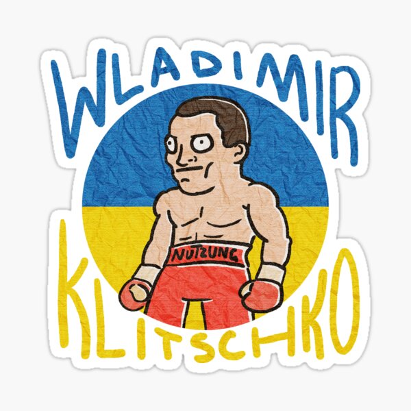 &ldquo;Wladimir Klitschko&rdquo; Sticker for Sale by Ariavo | Redbubble
