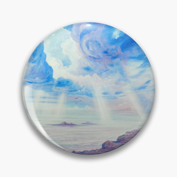 Item preview, Lichtufer - many rays of light over the world designed and sold by art paintings.