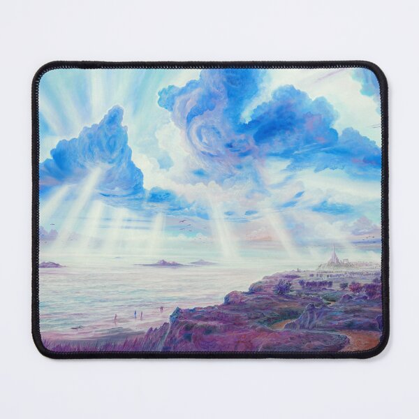 Item preview, Lichtufer - many rays of light over the world designed and sold by art paintings.