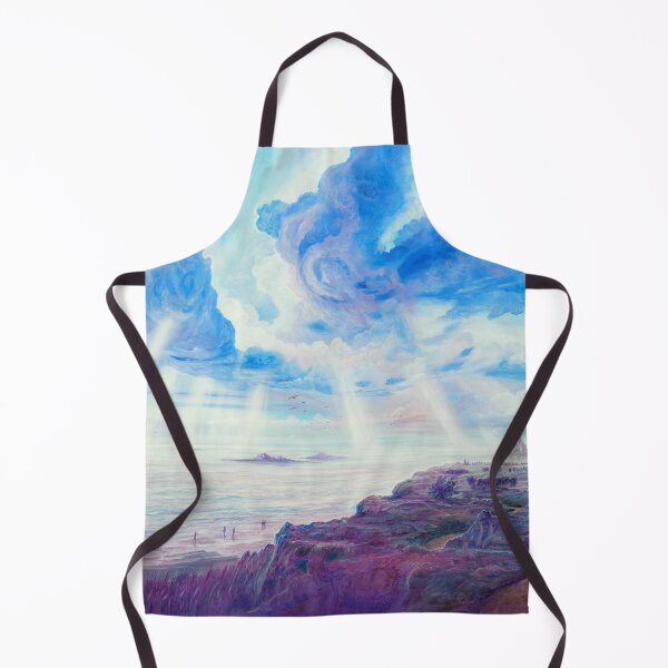 Item preview, Lichtufer - many rays of light over the world designed and sold by art paintings.