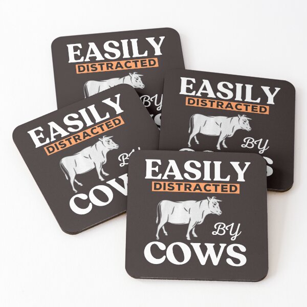 Item preview, Easily Distracted By Cows designed and sold by TheCatmeow2000.