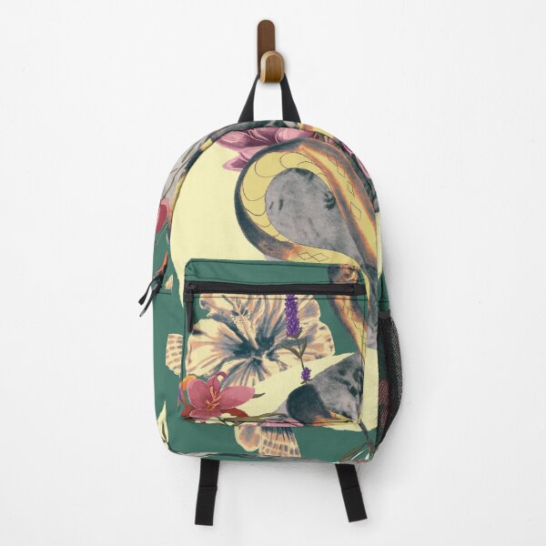 Item preview, Snake, Moon, Flowers and Earth Illustration – A Stunning Visual Fusion designed and sold by Pandositive.