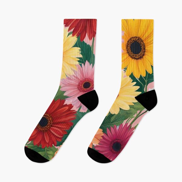Item preview, Multicolor Gerbera Flowers Spring Garden designed and sold by Ciervo Primavera.