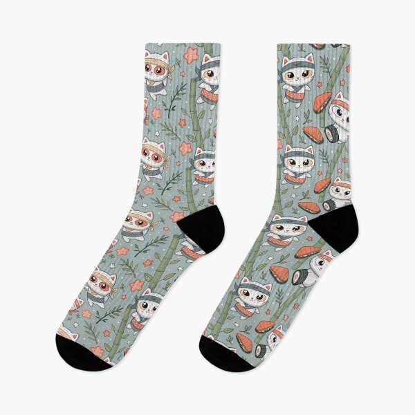 Item preview, ninja cat pattern designed and sold by Anime9122.