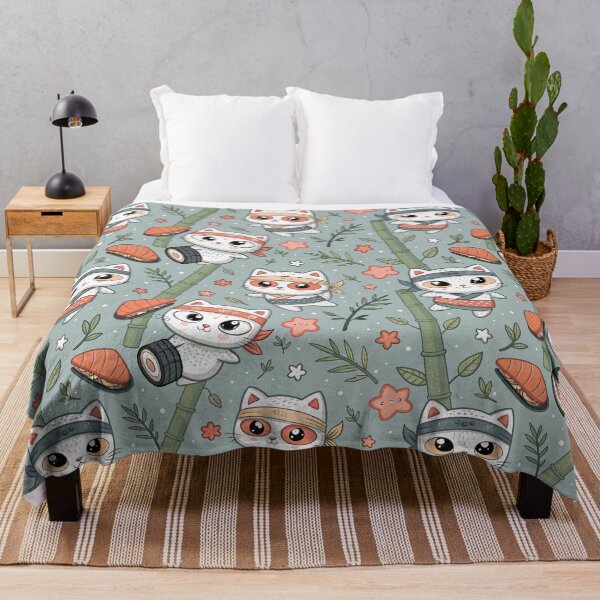 Item preview, ninja cat pattern designed and sold by Anime9122.