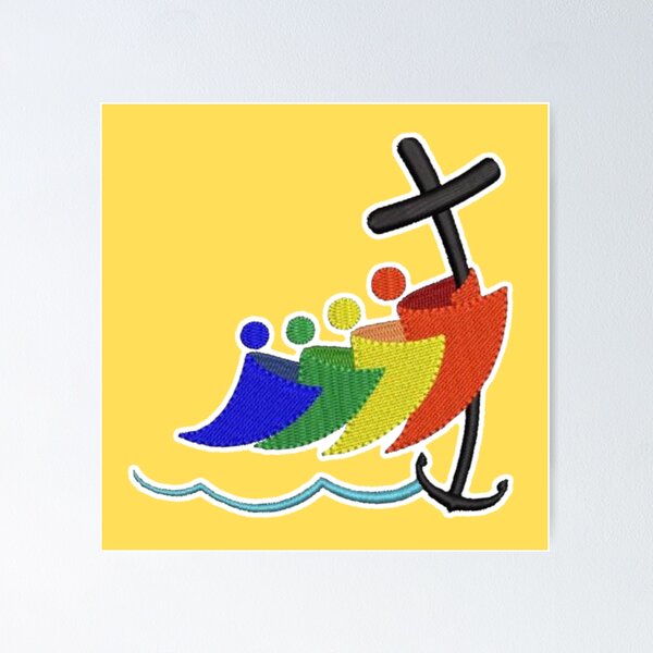 Item preview, Jubilee 2025 logo Pilgrims of hope designed and sold by AMDG Line.