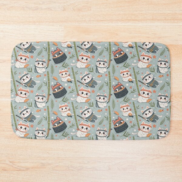 Item preview, ninja cat pattern designed and sold by Anime9122.