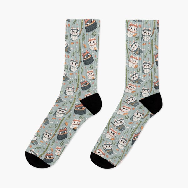Item preview, ninja cat pattern designed and sold by Anime9122.