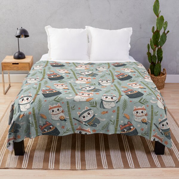 Item preview, ninja cat pattern designed and sold by Anime9122.