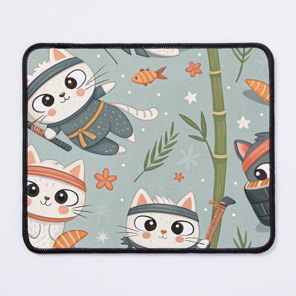 Item preview, ninja cat pattern designed and sold by Anime9122.