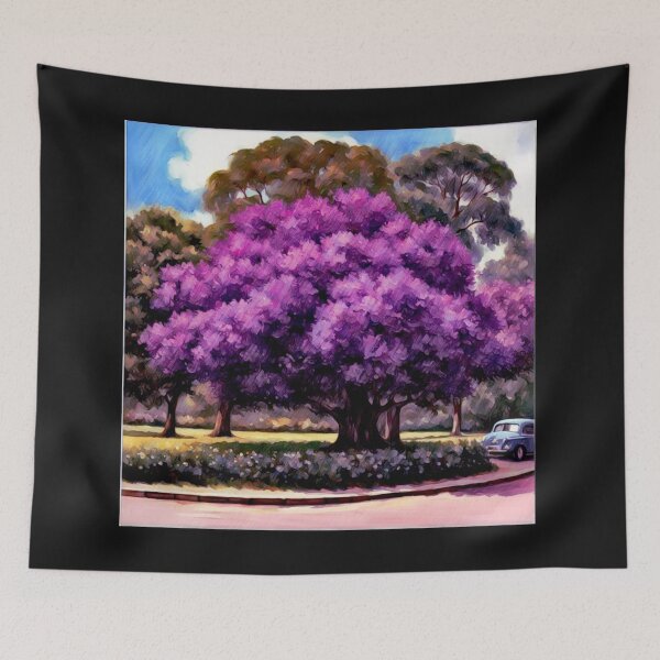 Item preview, From the Garden : Grainy Tibouchina#2 designed and sold by Helios Be. Lavsh.