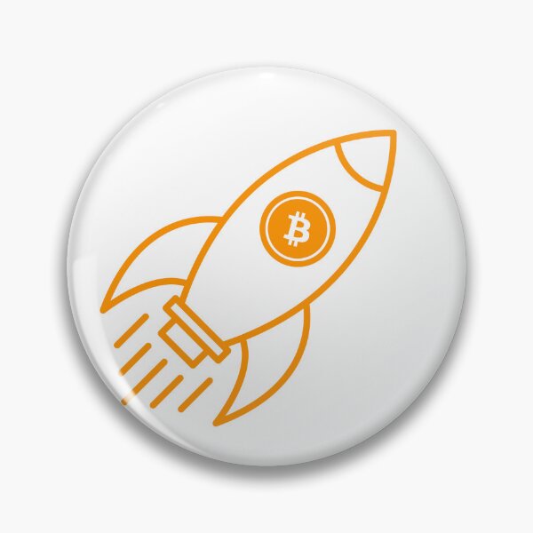 Artikelvorschau, Bitcoin Rocket entworfen und verkauft von Design-by-James.
