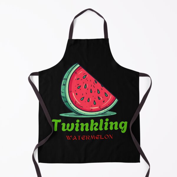 Artikelvorschau, Funkelnde Wassermelone – Retro Sommerfrucht Illustration entworfen und verkauft von DARK_NOVA.