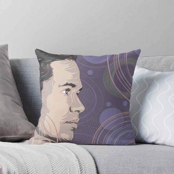 Item preview, He Surreal Portrait Abstract Cosmic Elements Friends Love designed and sold by ART ATTACK ZONE.