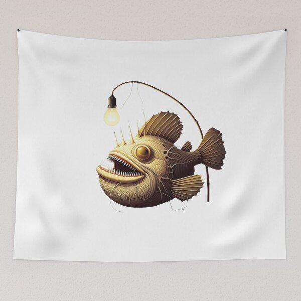 Item preview, Anglerfish - Anglerfish Lover  designed and sold by Smix Pixels.