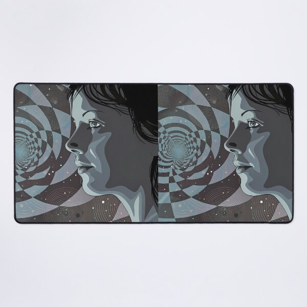 Item preview, Infinite Surreal Portrait Abstract Cosmic Elements Friends Love designed and sold by ART ATTACK ZONE.