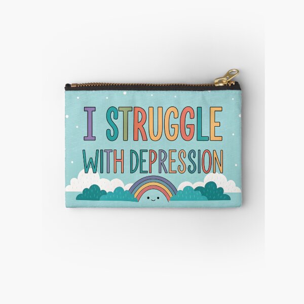 Item preview,  I Struggle with Depression – Mental Health Awareness designed and sold by HoneyNutCrisis.