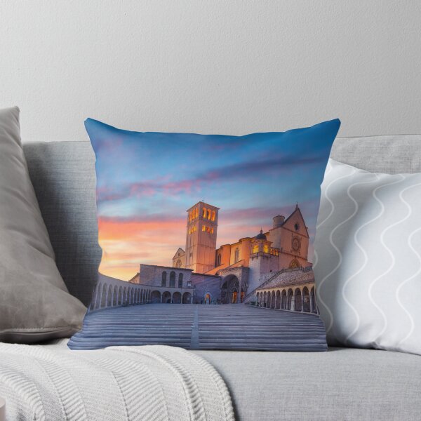Item preview, Basilica of Saint Francis of Assisi at Sunset – Umbria, Italy designed and sold by Stefano Orazzini.
